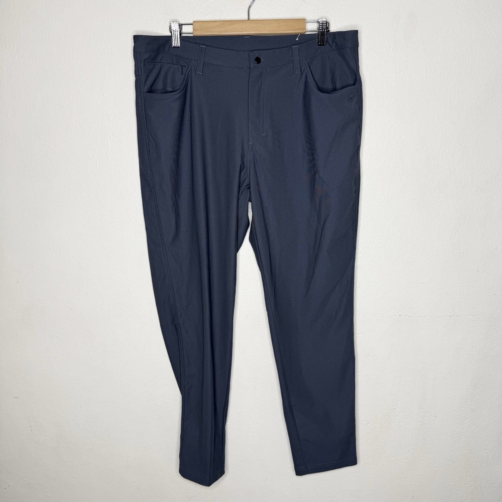 Gaiam Blue Stretch Comfort Pants Athleisure Business Casual Men's 36 X 29‎